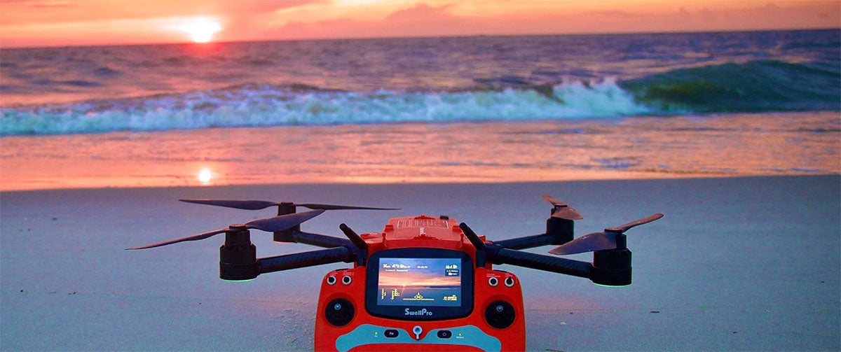 SwellPro FD2 Fisherman MAX Waterproof Fshing Drone 3.5KG Load-Bearing 4K Aerial Photography Aircraft Quadcopter