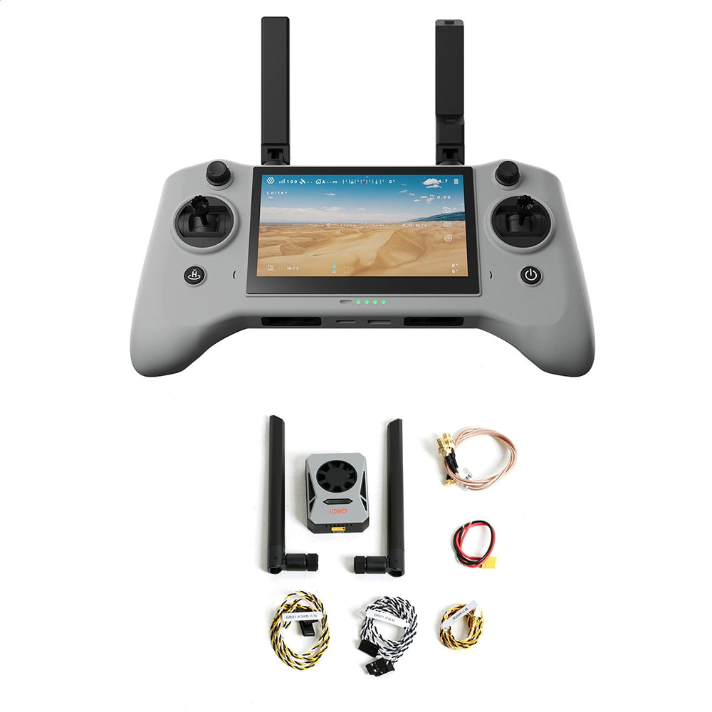 Skydroid G11 Remote Controller Ground Station 20KM HD Video Link Linux OS Dual-Band 2.4GHz/5.8GHz for FPV Drone UAV UGV USV