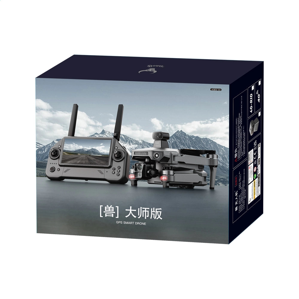 ZLL SG880 4K Drone 10KM Long Battery Life Obstacle Avoidance GPS 5G Quadcopter Touch Screen Remote Controller
