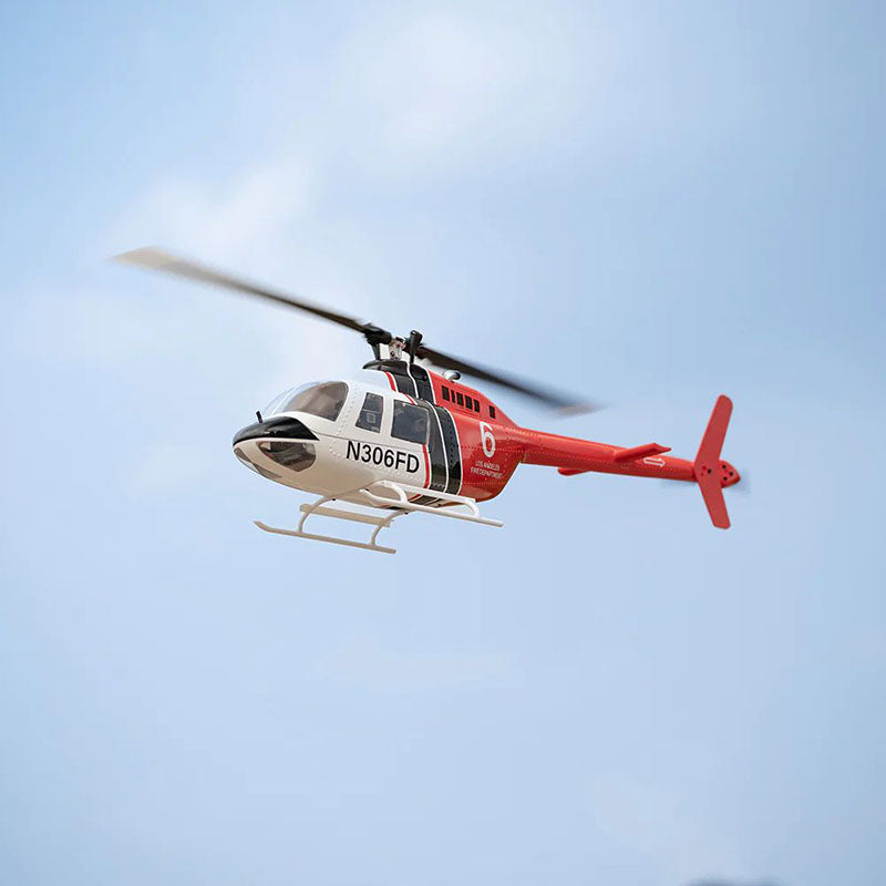 FLY WING Bell 206 V3 Large RC Helicopter 470 CLASS With H1 Flight Controller GPS PNP / RTF