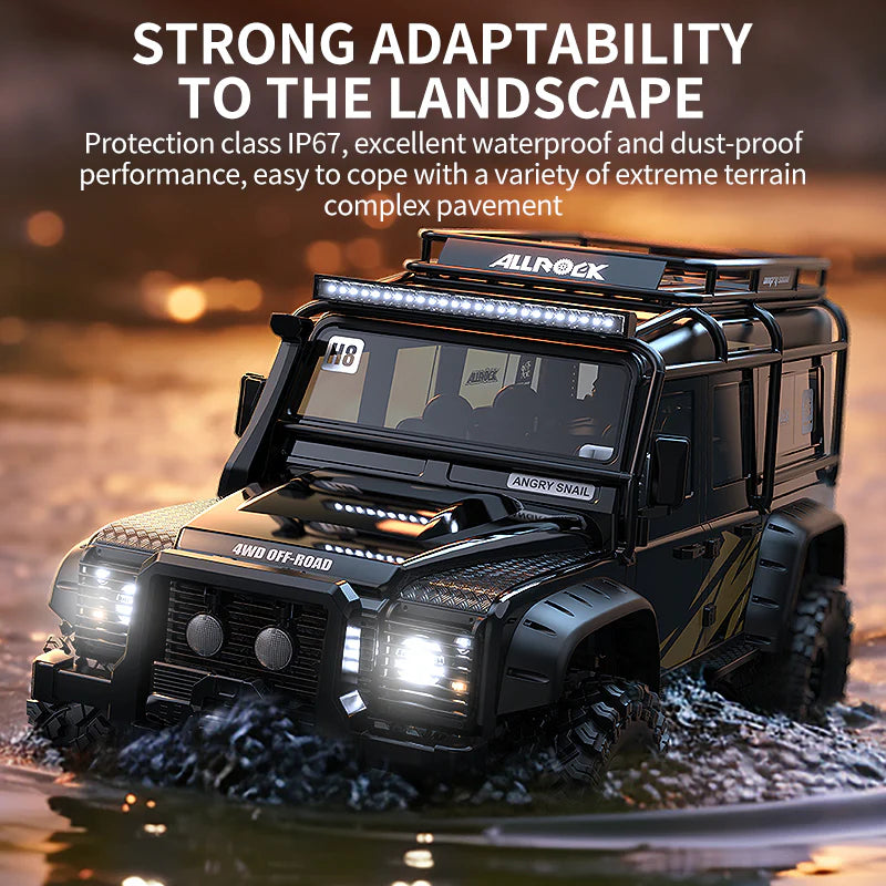 MJX Hyper Go H8H+ V2 Upgrade RC Car 1/8 2.4G Professional Crawler Off Road Vehicle With Front Rear Diff Lock