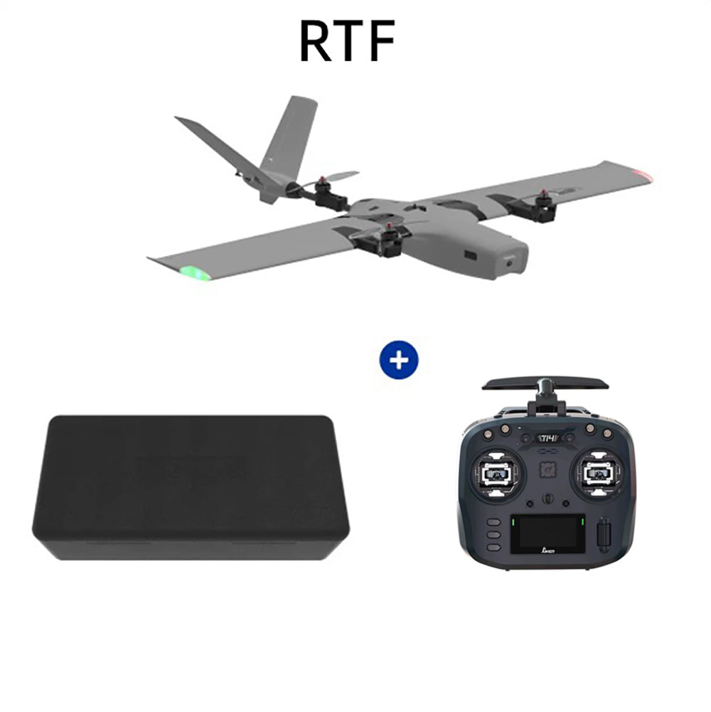 AFModel ROCWING VTOL Airplane FPV 3-axis Fixed-wing Airplane UAV Model Airplane Reconnaissance Airplane