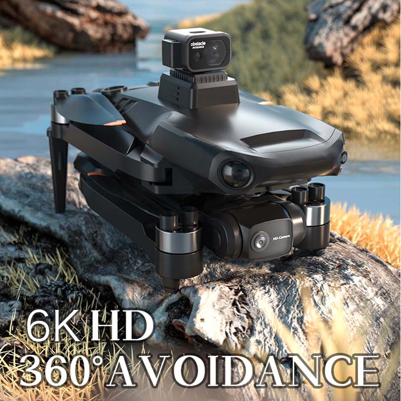 X38 Pro 6k Drone 3-Axis Gimbal HD Camera Aerial Photography Obstacle Avoidance Brushless Foldable Quadcopter