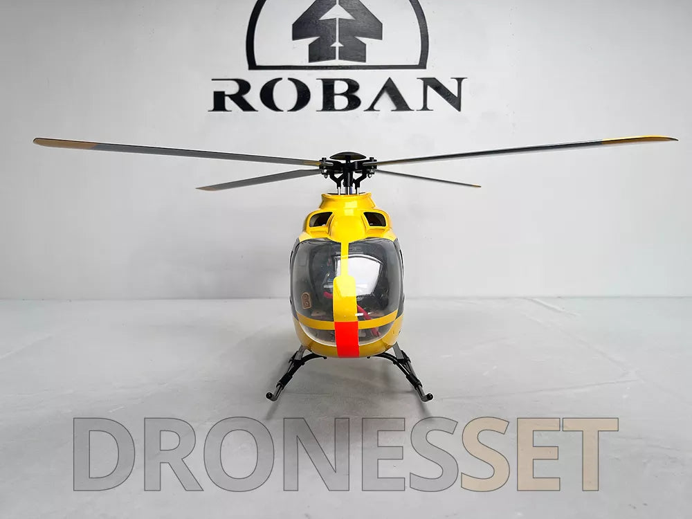 ROBAN EC135 450 Class RC Helicopter 4 blades 2.4G 11CH GPS Stabilized Flybarless PNP/RTF With X2 Flight Controller