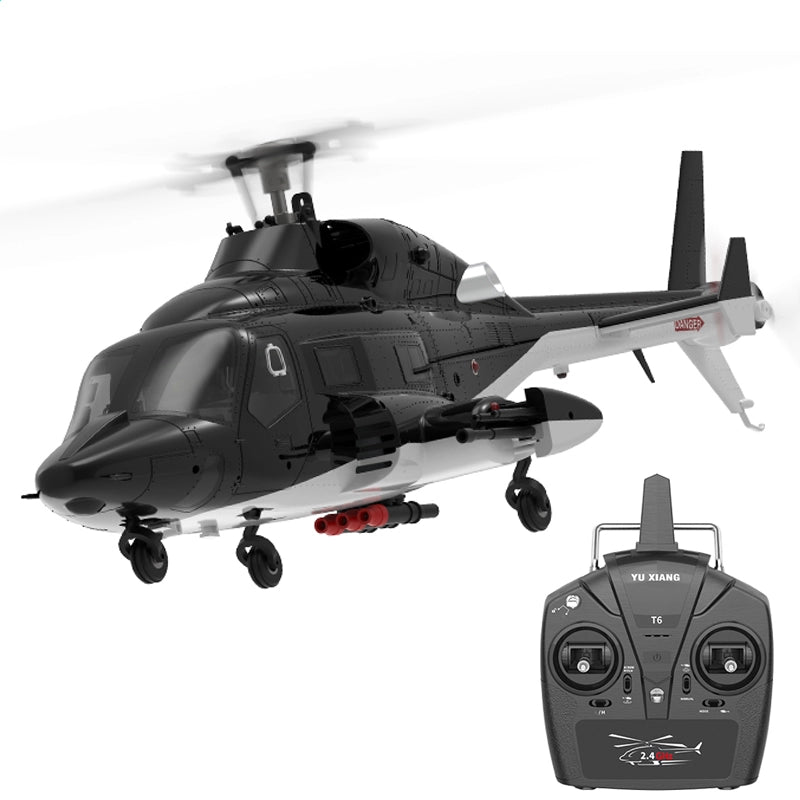 YUXIANG F02 Airwolf RC Helicopter Auto Stabilized  6CH 6-Axis Gyro Stabilization Optical Flow Positioning Helicopter