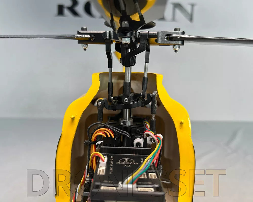 ROBAN EC135 450 Class RC Helicopter 4 blades 2.4G 11CH GPS Stabilized Flybarless PNP/RTF With X2 Flight Controller