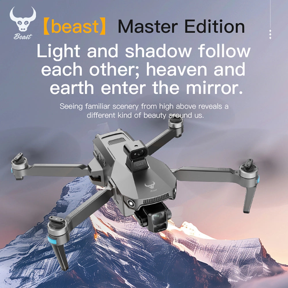 ZLL SG880 4K Drone 10KM Long Battery Life Obstacle Avoidance GPS 5G Quadcopter Touch Screen Remote Controller