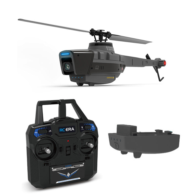 Black Bee Single Prop Aileronless Helicopter C128 6 Axis 4CH 2.4G Electronic Gyroscope Air Pressure Fixed Height